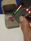 EARTH MINED GEM TESTED HEATED 16 PINKISH RED RUBIES 925 SILVER RING SIZE 6.5 — photo 9