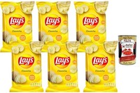 Lay's Classic Kartoffelchips Gesalzen 6X145G Knuspriger Party Snack +Polpa