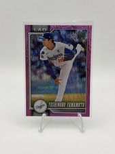 2026 Topps #90 Yoshinobu Yamamoto - Pink Holo Foil