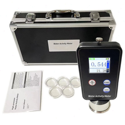 Water Activity Meter Digital AW Meter for Food with Range 0.000~1.000aw ±0.010aw