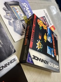 Metroid Classic NES Series Game Boy Advance Authentic BOX & Manual No Game Nice