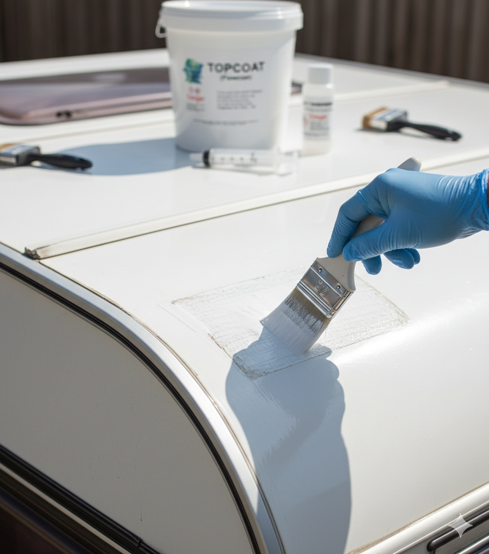 Gelcoat Repair Topcoat Flo coat Flowcoat WHITE Lloyds + Accessories ...