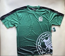NWT Men Mexico National Football Team Soccer Poly Shirt Jersey Size XXL