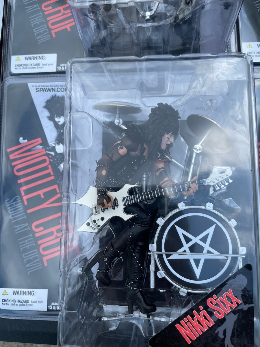Motley Crue Shout at the Devil 2005 RARE Action Figures FULL SET