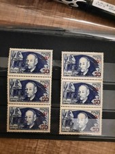 Timbres  France  No 493 X6     3Timbres XX Et 3 Timbres X (XX)  Côtes 390 Euros