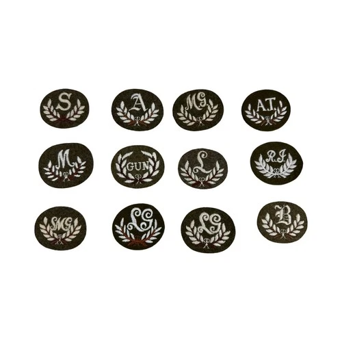 Joblot 12 British Military Trade Cloth Badges WW2 - Present