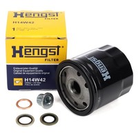 Hengst ÖLfilter + Schraube FüR Dacia MERCEDES-BENZ OM607 Nissan Renault 1.5 Dci