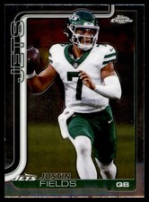 2025 Topps Chrome #237 Justin Fields Base New York Jets