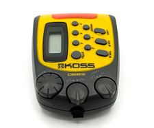 Koss DBBS Portable Radio AM/FM Yellow Model PP257 - Tested Working