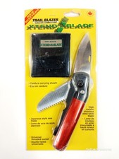 Trail Blazer Xtend-A-Blade Folding Pocket Knife Japanese Saw Stainless Steel