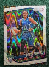 2025 Panini Prizm WNBA #135 Maya Moore White Seismic Prizms