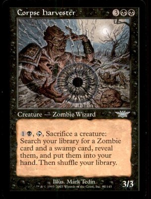 Corpse Harvester LP Light Play Legions MTG [10489]