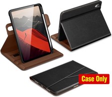 Case for iPad Air 11 inch M4/M3/M2 2024/2025, Black, Shockproof Design