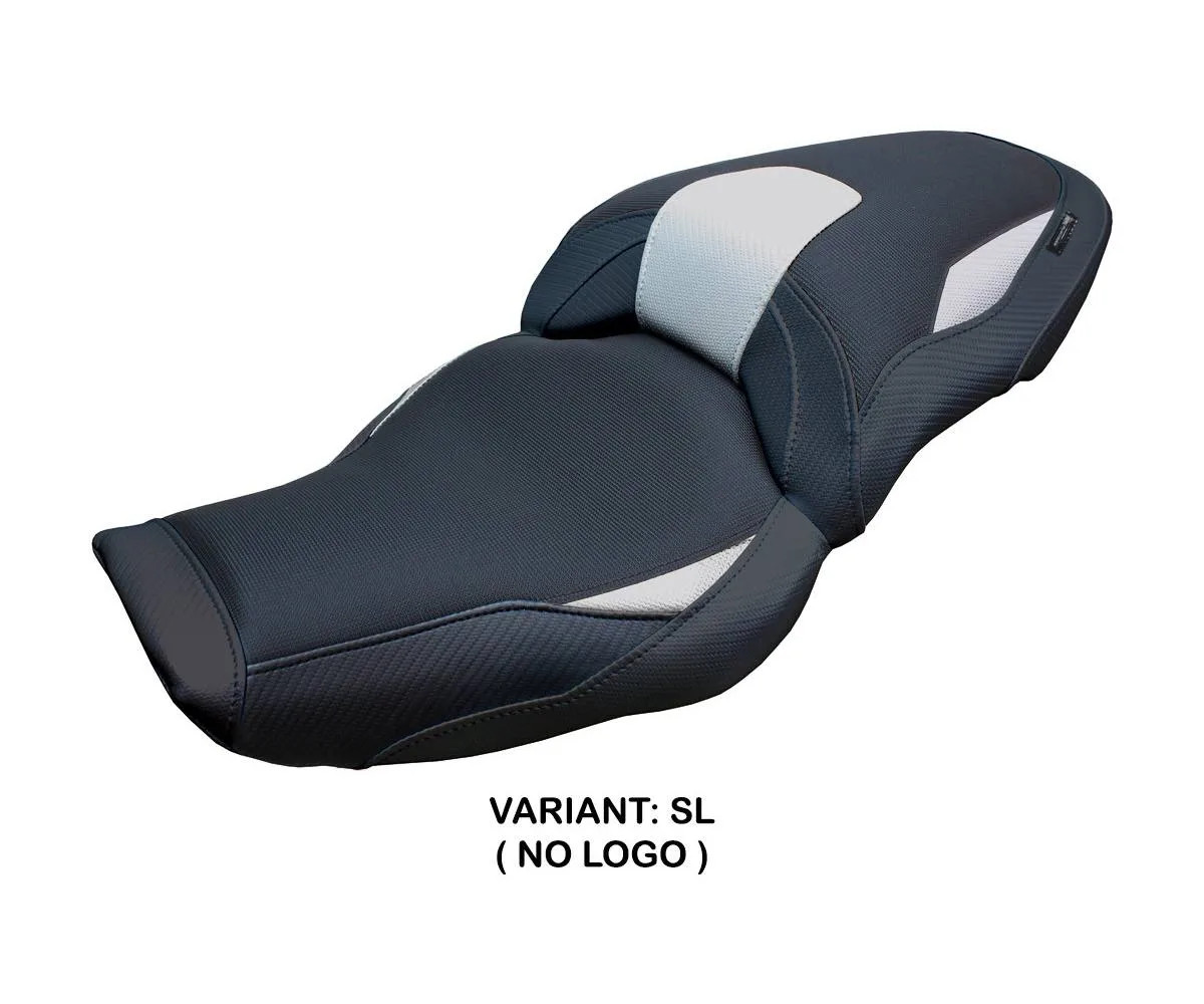 Seat saddle cover Graz Silver SL Tpz compatible for BMW M 1000 XR 2024 > 2026