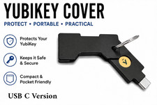 Schl&uuml;sselanh&auml;nger Schutz H&uuml;lle f&uuml;r YubiKey 5 NFC USB C Version YubiKey Halter Cover