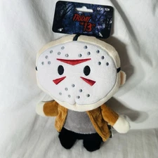 Friday the 13th Squeaky dog toy Jason Vorhees 8" Plush NEW Fetch For Pets Horror