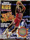 Sports Illustrated for Kids Extra 1998 Michael Jordan NBA 9-Card Sheet