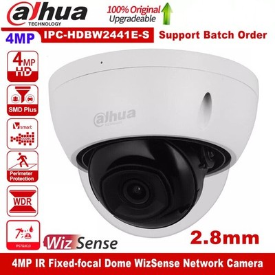 Dahua IPC-HDBW2441E-S 4MP Wizsense Starlight Dome IVS SMD+ IR IP Kamera 2.8mm