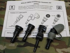 NEW GAS MASK ADAPTER CAMELBAK BITE VALVE MOUTH PIECE M40/50 HYDRATION SYSTEM NEW GAS MASK ADAPTER CAMELBAK BITE VALVE MOUTH PIECE M40/50 HYDRATION SYSTEM - Image 1