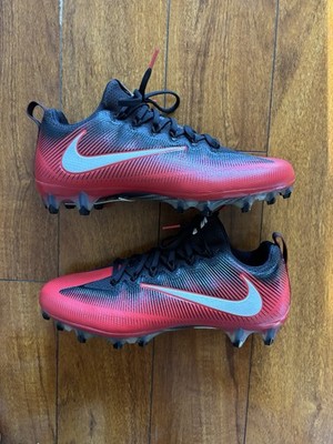 Nike Vapor Untouchable Pro Low TD Football Cleats Black/Red Size