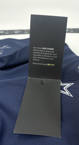 Nike Sculpt Victory Tight Fit Training Leggings Dallas Cowboys Black White Sz. M - Picture 8 of 12