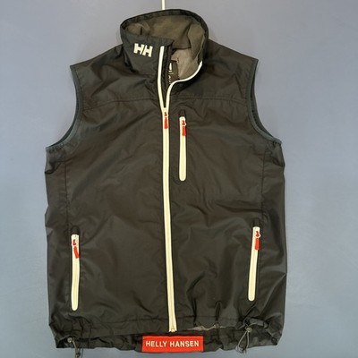 Helly Hansen Crew Vest 2.0 Mens Large Full Zip Windproof Waterproof Zip Pocket