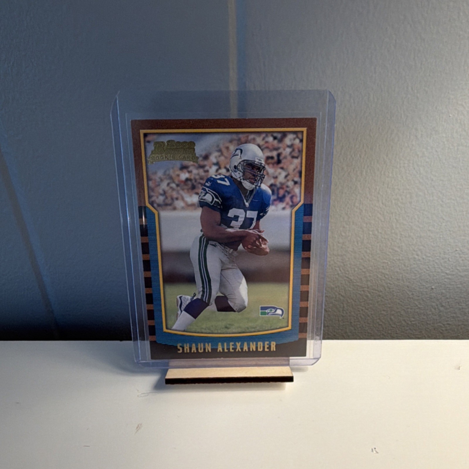 2000 Bowman Rookie #177 Shaun Alexander Seattle Seahawks Football Card