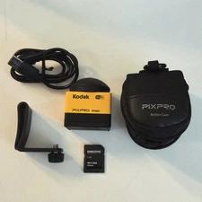 Kodak PixPro SP360 Digital Camcorder / Action Camera Bundle w/ Bag Charger Sd C