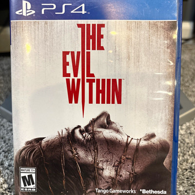 The Evil Within Sony PlayStation 4 PS4 Game Bethesda M (Mature) Survival Horror