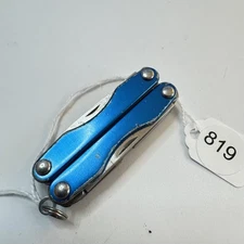 Leatherman Squirt S4 Multi Tool Multifunction Pocket Knife EDC Blue #819