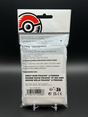 Pokmon Center Great Wave Pikachu and Friends Card Sleeves (65 Sleeves)