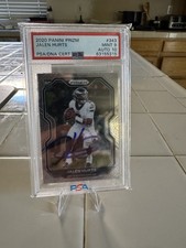 Jalen Hurts Rookie Card Double Graded 10 Autograph 9 Card PSA Gem Mint .
