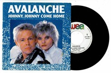 Avalanche Vinyl 45 RPM 7 " Sp Johnny come Home Mix Wea 247 486-7 Logbook Blue
