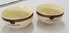 Set of 2 Chambord Ice Cream Bowl Black Raspberry Liqueur De France