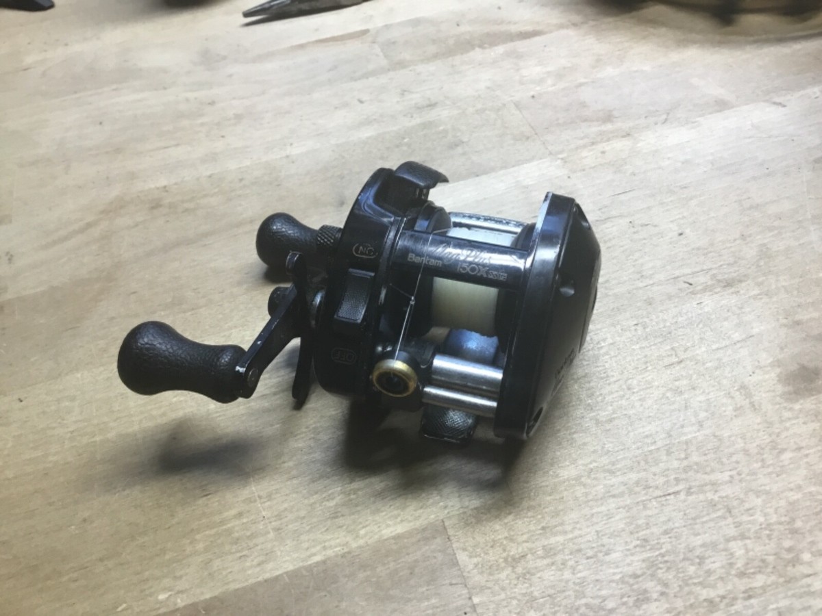 シマノ SHIMANO Bantam マグプラス150 未使用品 BMP-150 VINTAGE 80's SHIMANO BANTAM MAG PLUS BMP150XSG BAITCASTING REEL
