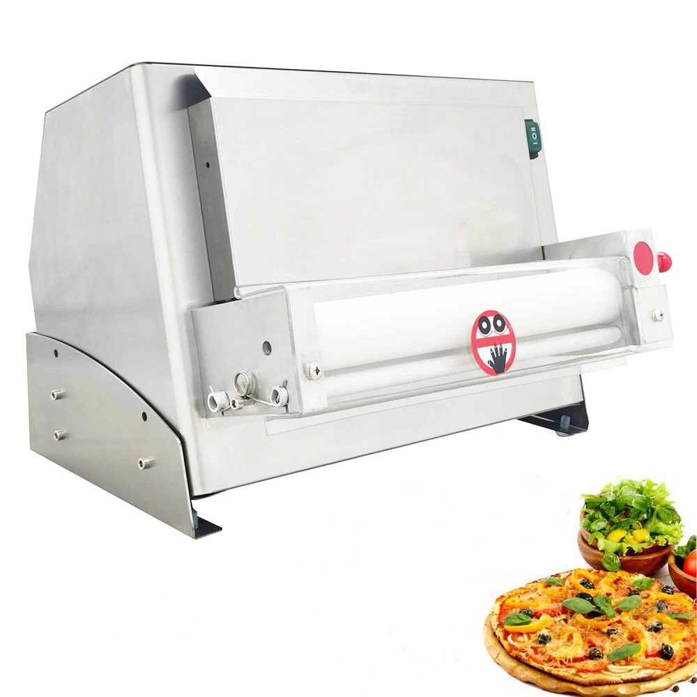 INTBUYING® Pizza Making Rolling Machine Electric Pizza Dough Roller Sheeter  110V