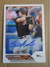 Silas Ardoin 2023 Topps Pro Debut Autograph Baseball Card PD-87
