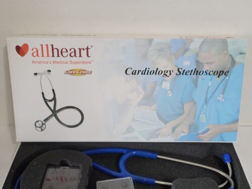 AllHeart Latexfreies Kardiologie-Stethoskop - Blau - Bild 3 von 11