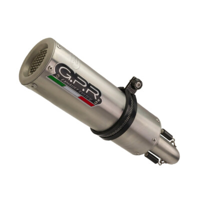 Honda Cb 400 2008 - 16 GPR M3 Inox  Homologated slip-on exhaust
