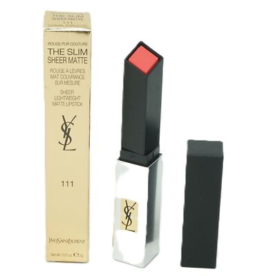 Yves Saint Laurent Rouge pur Couture The Slim Sheer Matte 2 g Lippenstift  111 C
