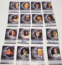 Stargate  SG-1  Rittenhouse Autograph Card Collection-  Your Choice of 50+