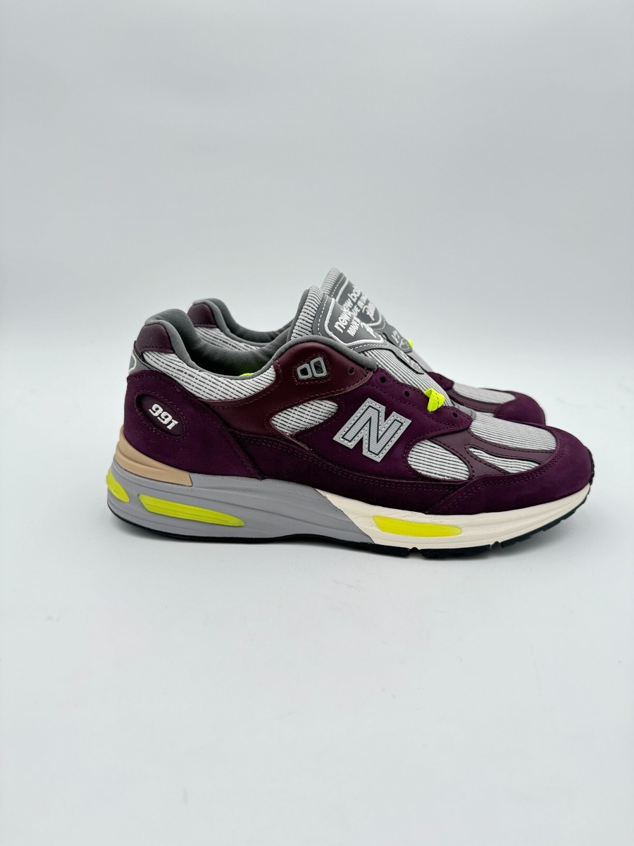 スニーカー New Balance 991v2 Made in UK Patta Pickled Beet Size 8 - Patta x New Balance 991v2 Made in England Pickled