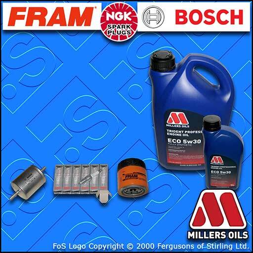 SERVICE KIT for FORD MONDEO MK3 ST220 OIL FUEL FILTERS PLUGS +6L OIL (2003-2007)