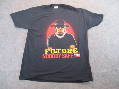 Future 2017 Nobody Safe Tour T Shirt Size Large Black