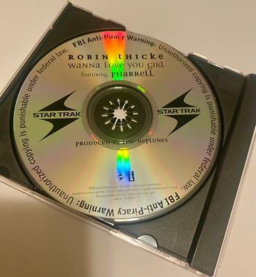 Robin Thicke Ft. Pharrell - Wanna Love You Girl ''Promo CD Single''