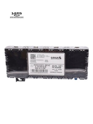 Mercedes W218 W212 W166 R231 Sirius XM Satellite Radio Control Unit Module ECU