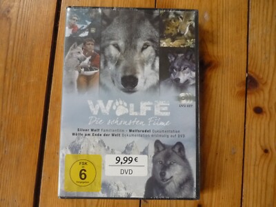 Wölfe - Die schönsten Filme [3 DVDs] SILVER WOLF WOLFSRUDEL AM ENDE DER WELT OVP