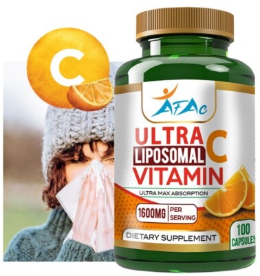 Vitamin C 1600 mg. 100 tablets - la mejor y original Vitamina C - USA- Ascorbic 