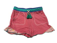 Matilda Jane Girls Shorts Size 6 Bright Cheerful Polka Dot Tassel Summer Play