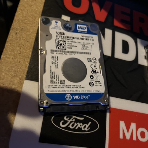 Western Digital WD Blue | WD5000LPVX 2.5" 500Gb SATA Laptop Hard Drive HDD |